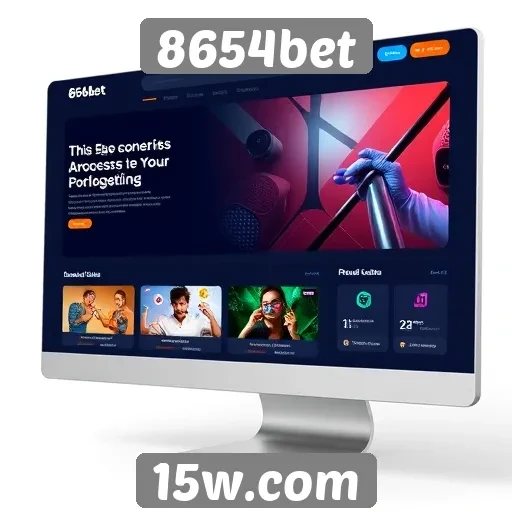 Interface do usuário do 8654bet é moderna e intuitiva