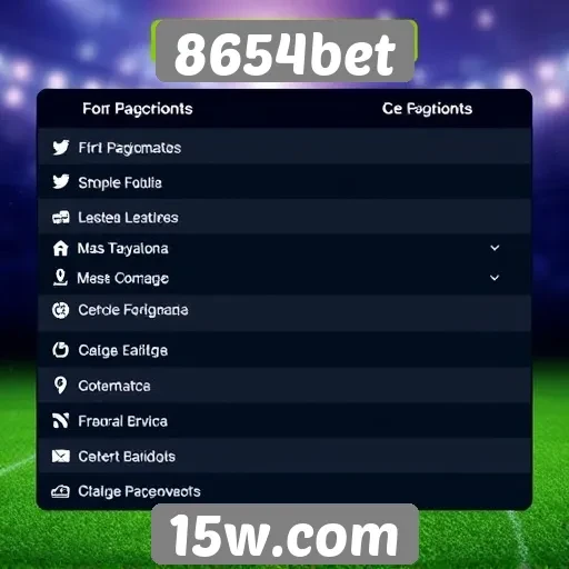 Métodos de pagamento oferecidos pelo 8654bet