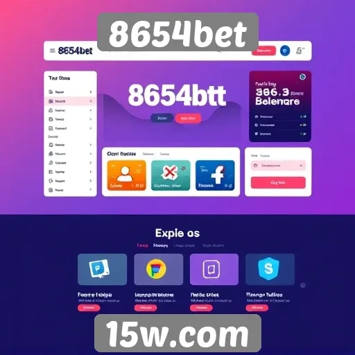 Facilidade de uso da interface do 8654bet